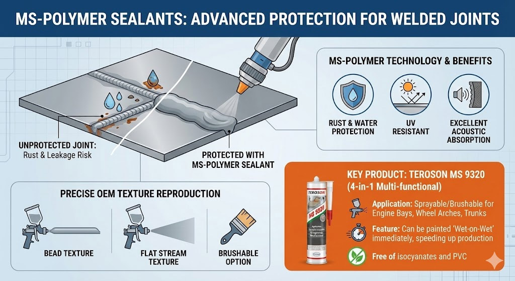 2 seam sealing & protection